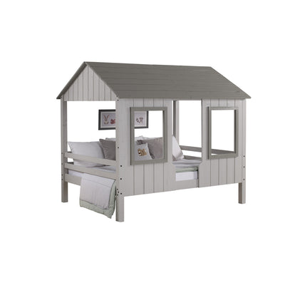 Donco Kids Full House Low Loft Grey Two Tone 2018-FGTT