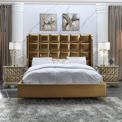 Homey Design 6065 - Bed Eastern King HD-EK6065