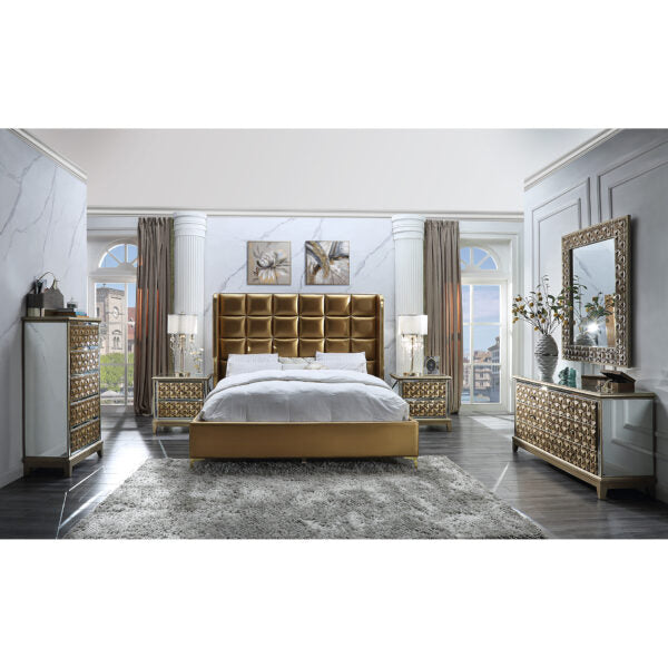 Homey Design 6065 - 5Pc Bedroom Set HD-6065