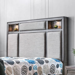 Furniture of America Behn Transitional Solid Wood Panel Bed IDF-7556Q