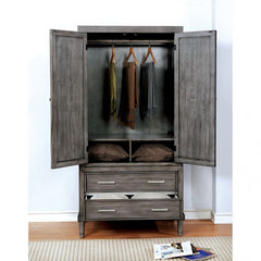 Furniture of America Behn Transitional Armoire with 2 Doors IDF-7556AR