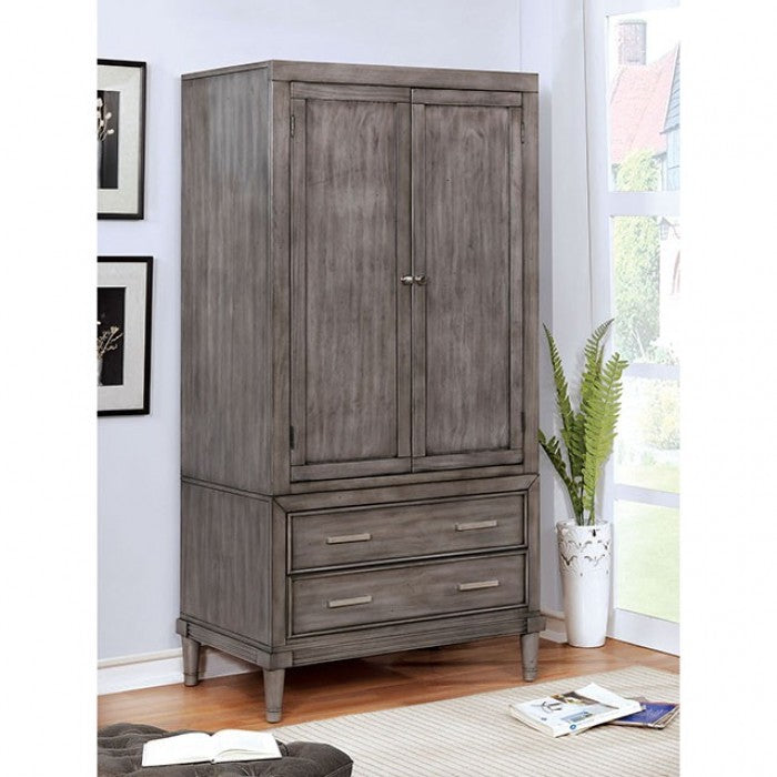 Furniture of America Behn Transitional Armoire with 2 Doors IDF-7556AR