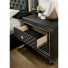 Furniture of America Cherton Contemporary 2-Drawer Nightstand IDF-7584N