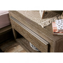 Furniture of America Deerpath 1-Drawer Nightstand IDF-7490N